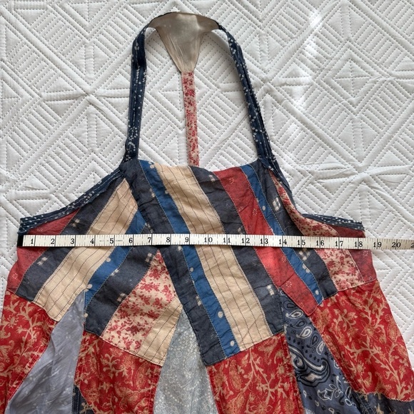 Free People Heritage Freedom Maxi Dress In Americana Combo Size Medium - Picture 9 of 12